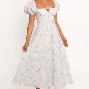 Floral Puff Sleeve Dress - petal & pup NWT